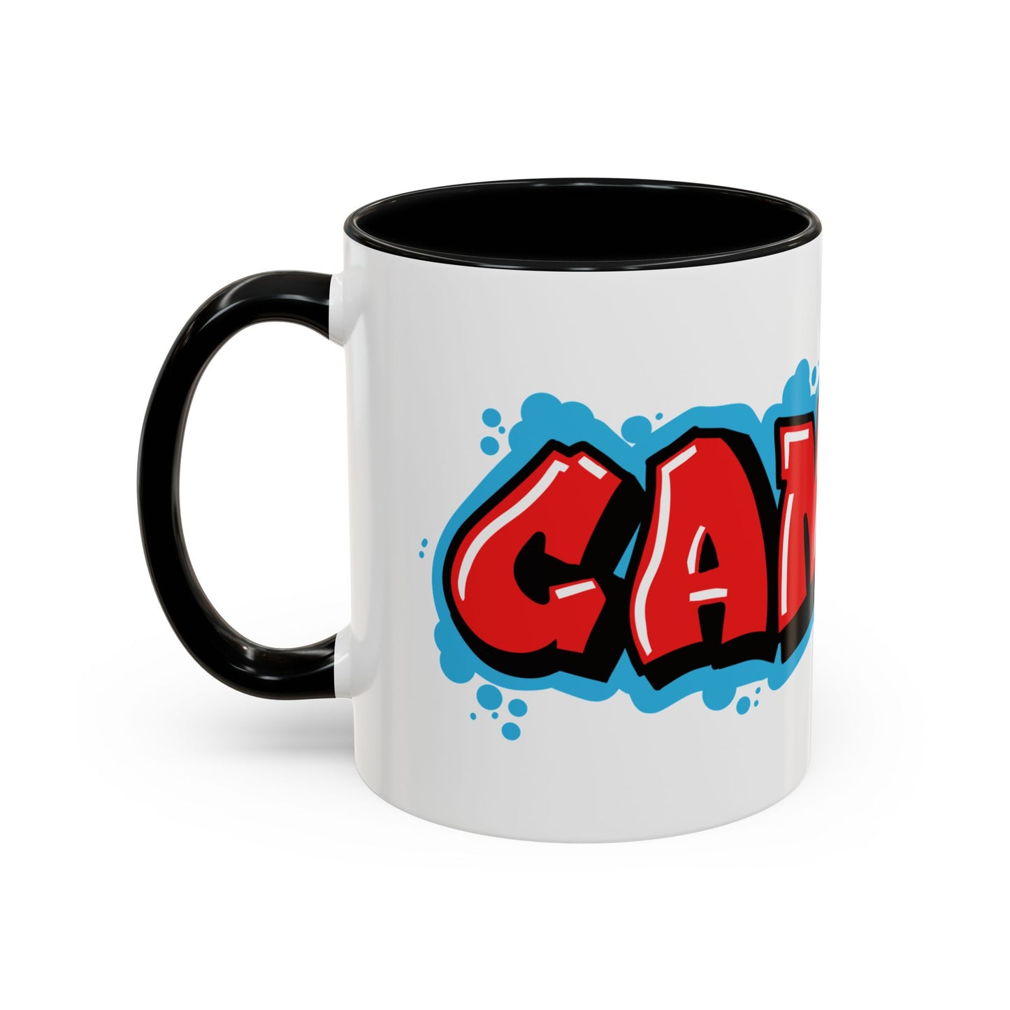 Gamer Mug, Graffiti Coffee Cup, Video Game Gift, Gaming Tea Mug, Gamer Decor, 11oz Mug
