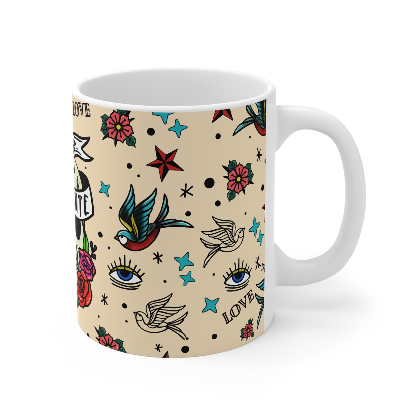 11oz tattoo flashMug