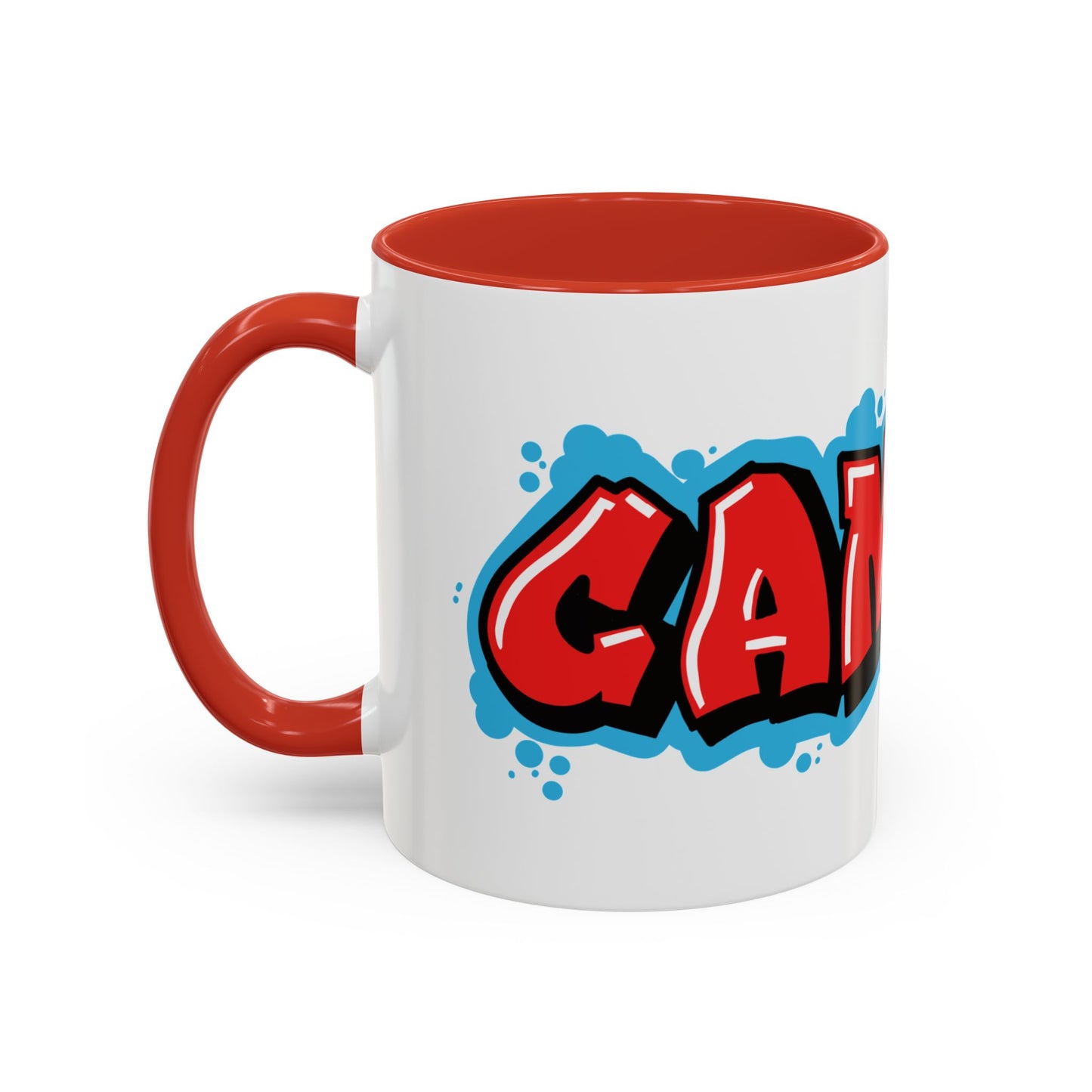 Gamer Mug, Graffiti Coffee Cup, Video Game Gift, Gaming Tea Mug, Gamer Decor, 11oz Mug