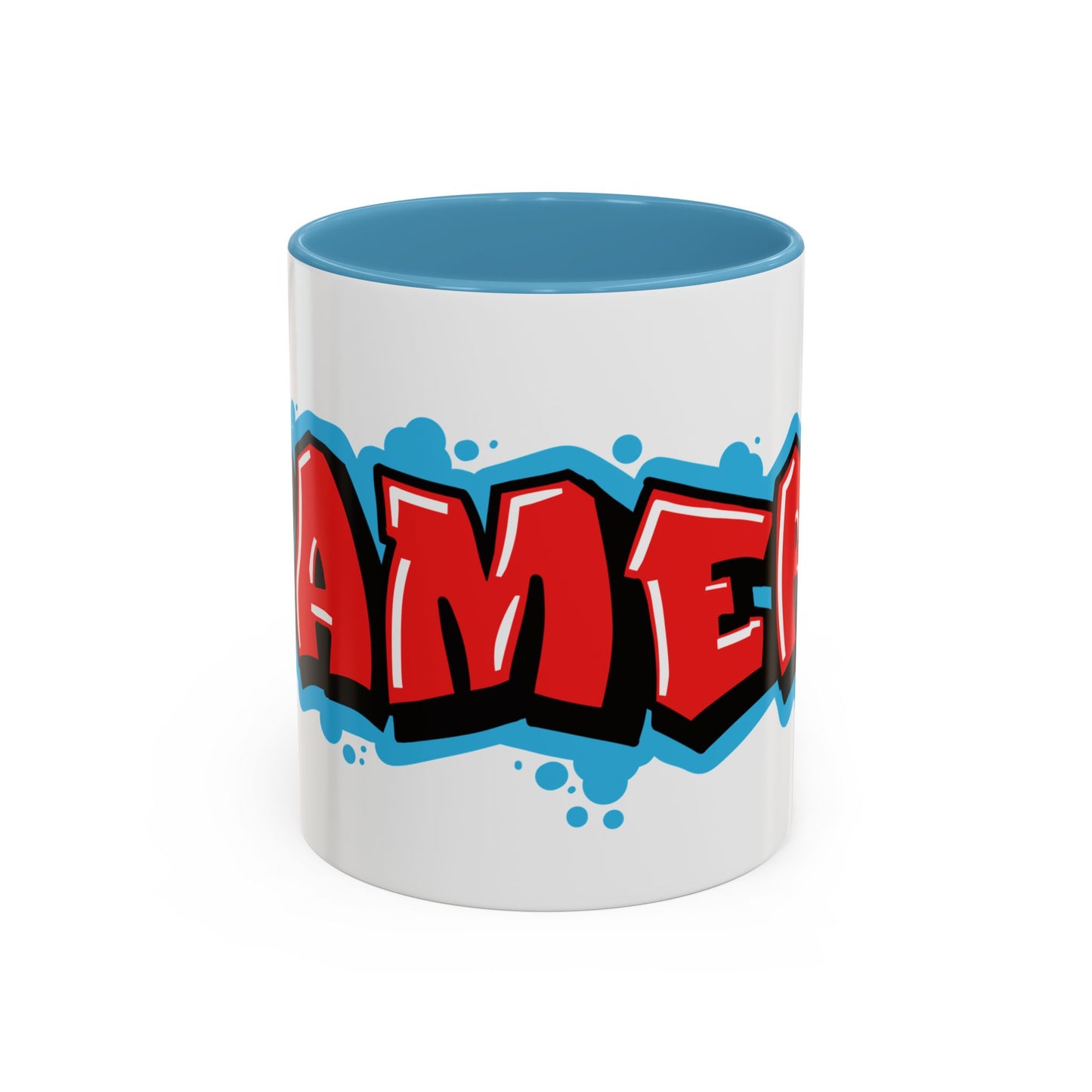 Gamer Mug, Graffiti Coffee Cup, Video Game Gift, Gaming Tea Mug, Gamer Decor, 11oz Mug