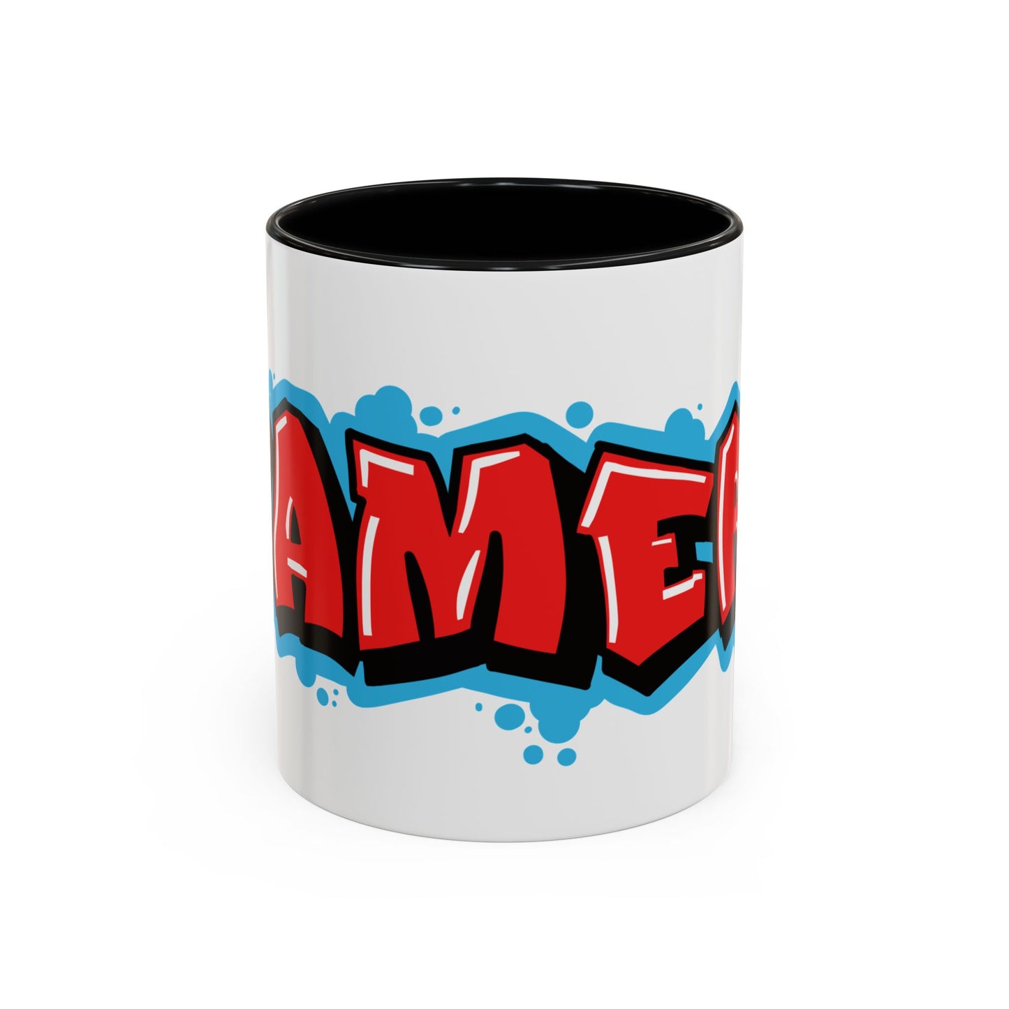 Gamer Mug, Graffiti Coffee Cup, Video Game Gift, Gaming Tea Mug, Gamer Decor, 11oz Mug
