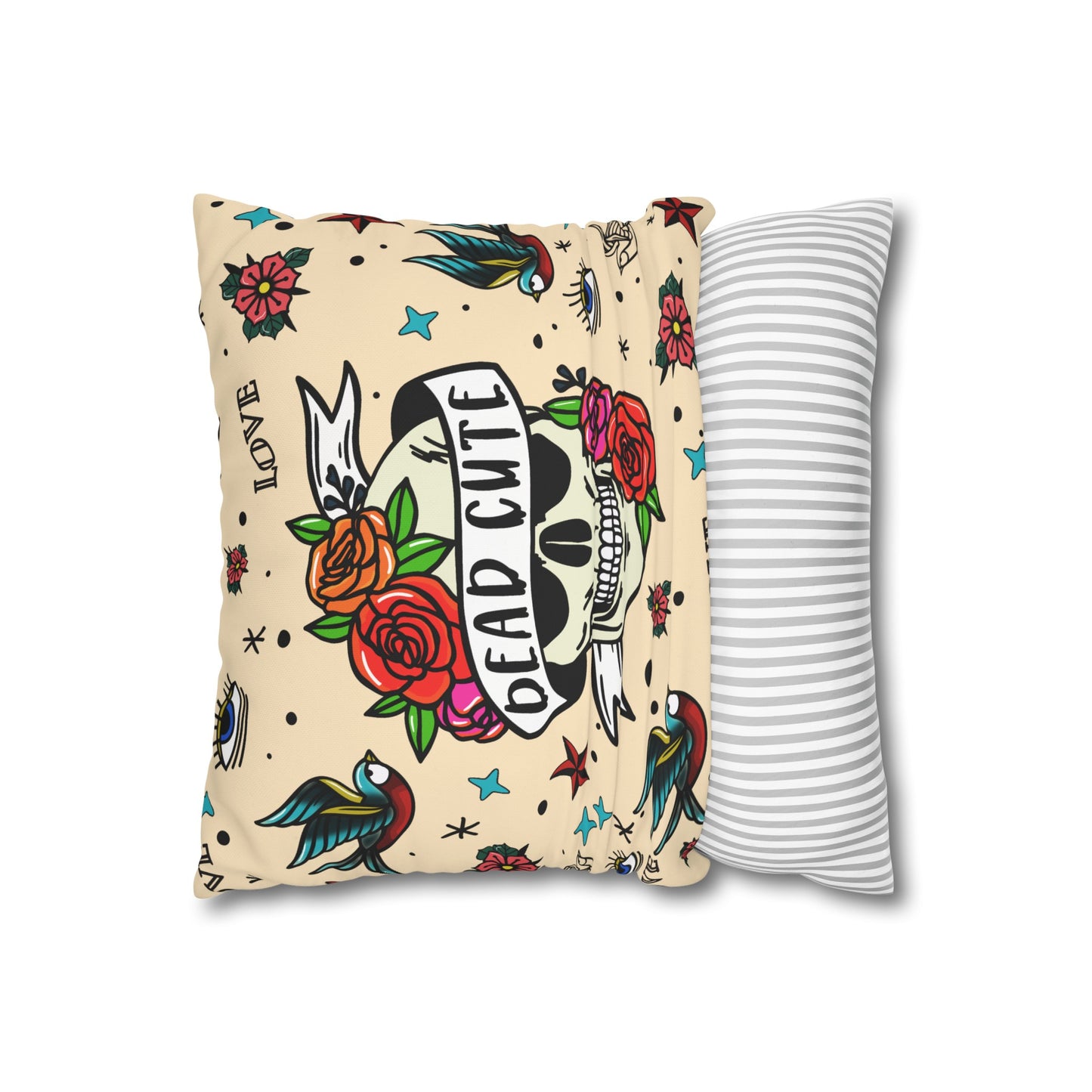 Square Poly Canvas Pillowcase