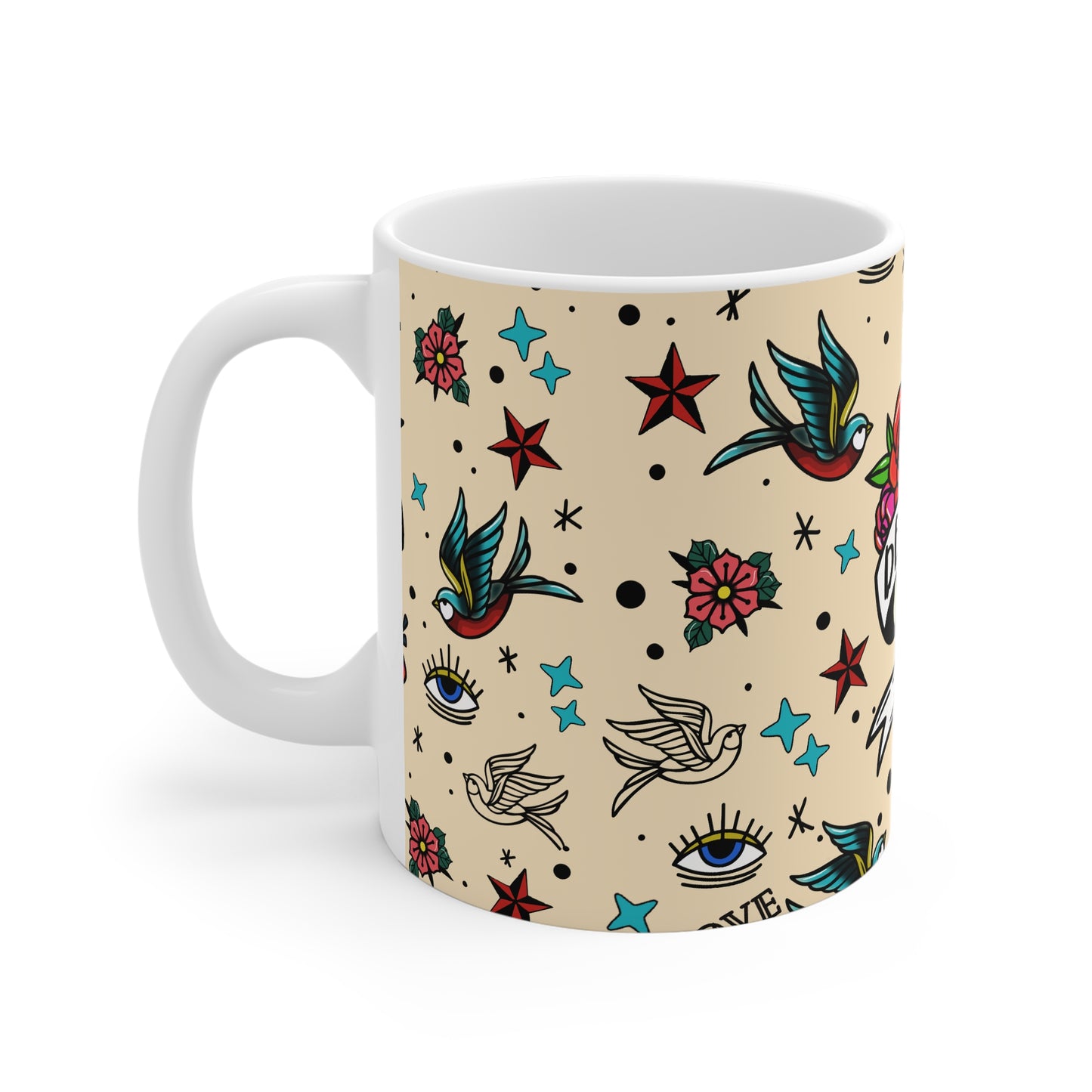 11oz tattoo flashMug