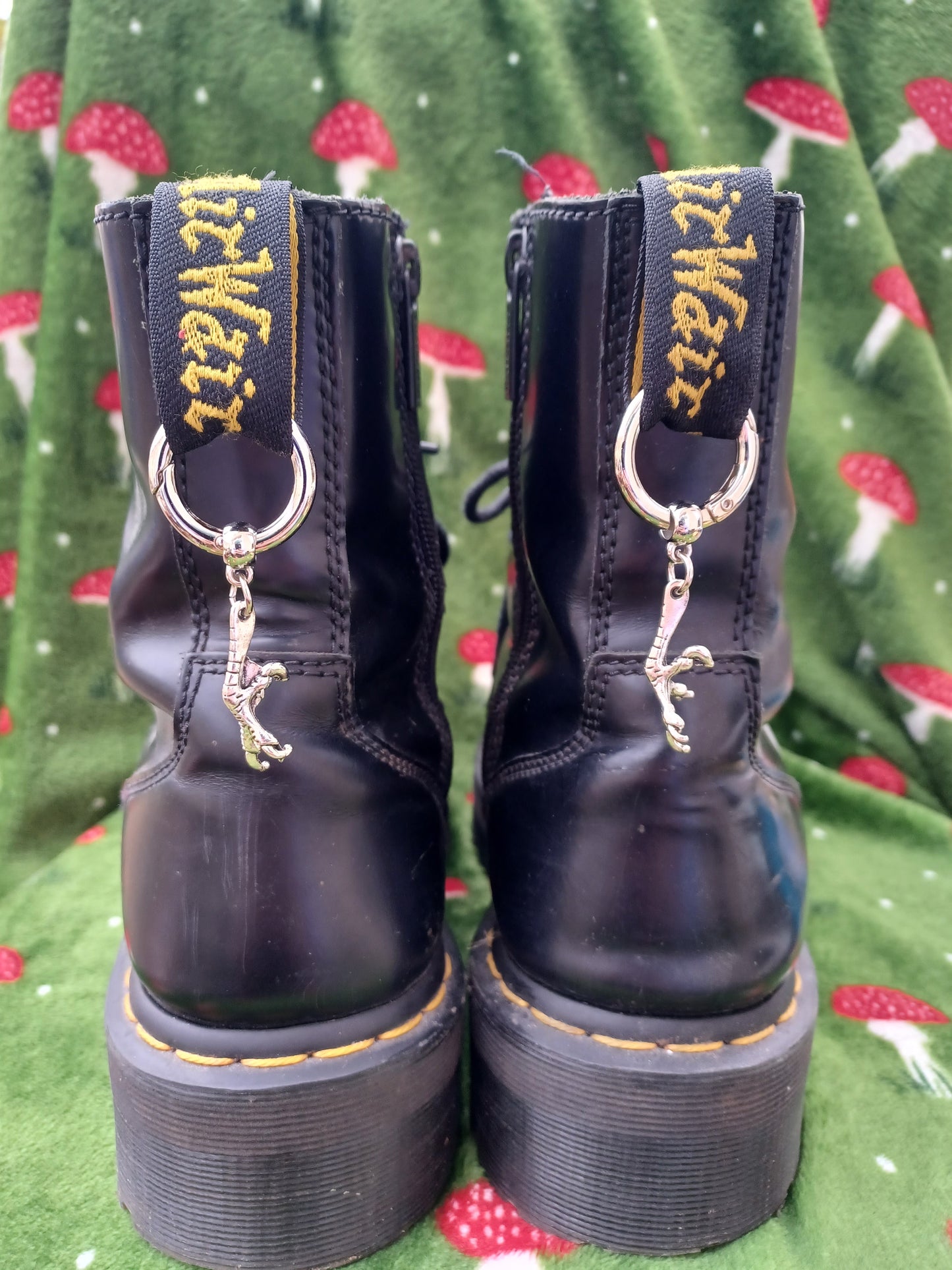 Bird claw boot charms