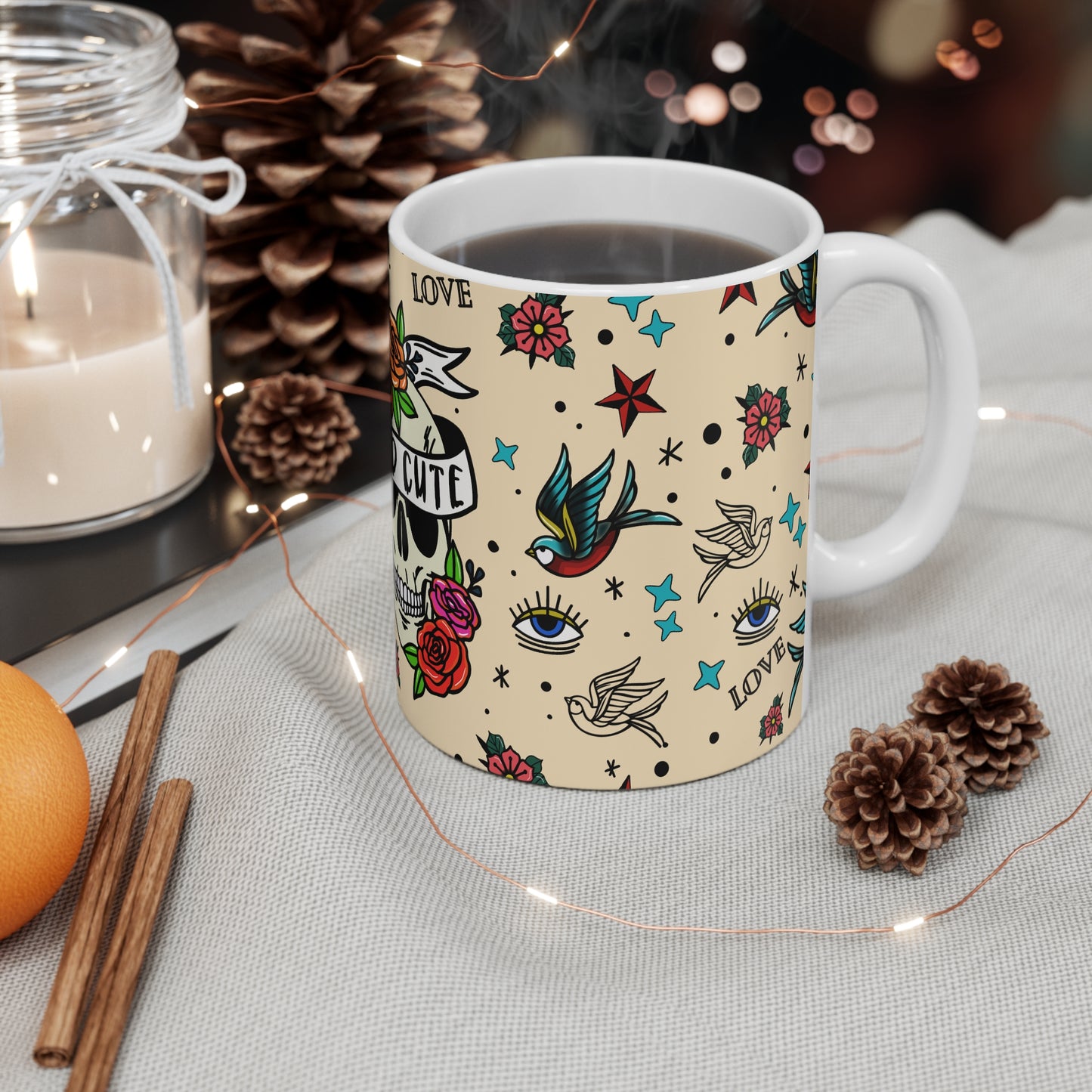 11oz tattoo flashMug