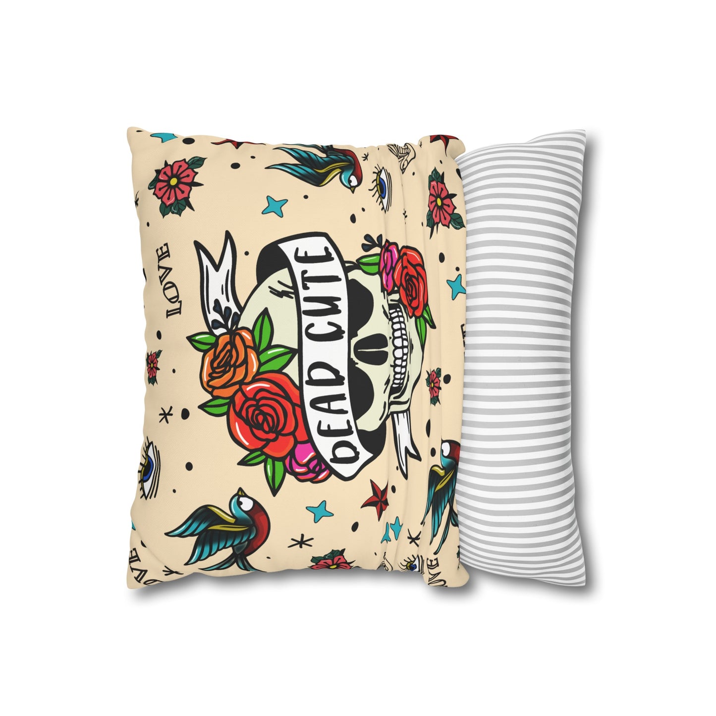 Square Poly Canvas Pillowcase
