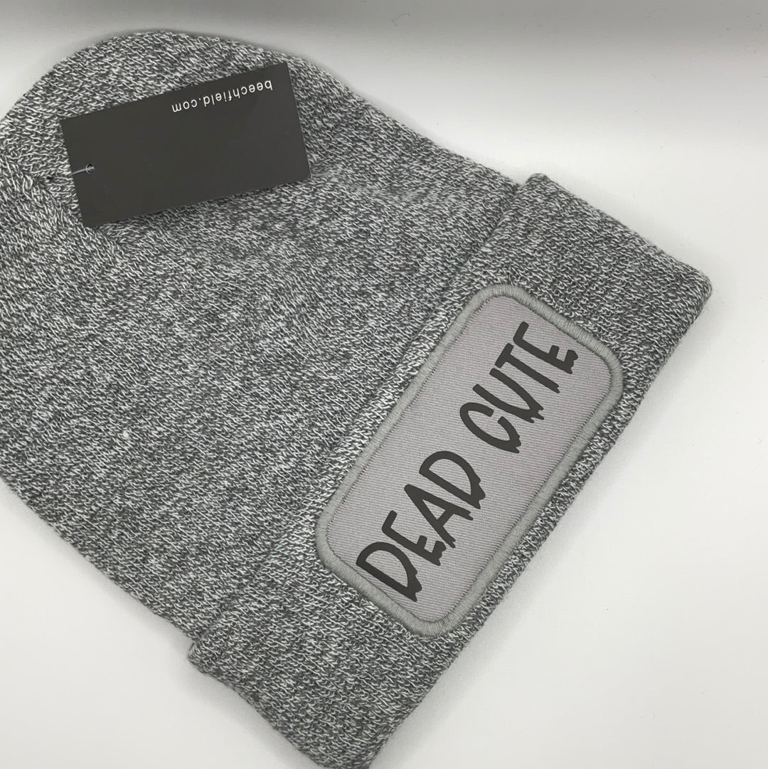 Beanie hat dead cute