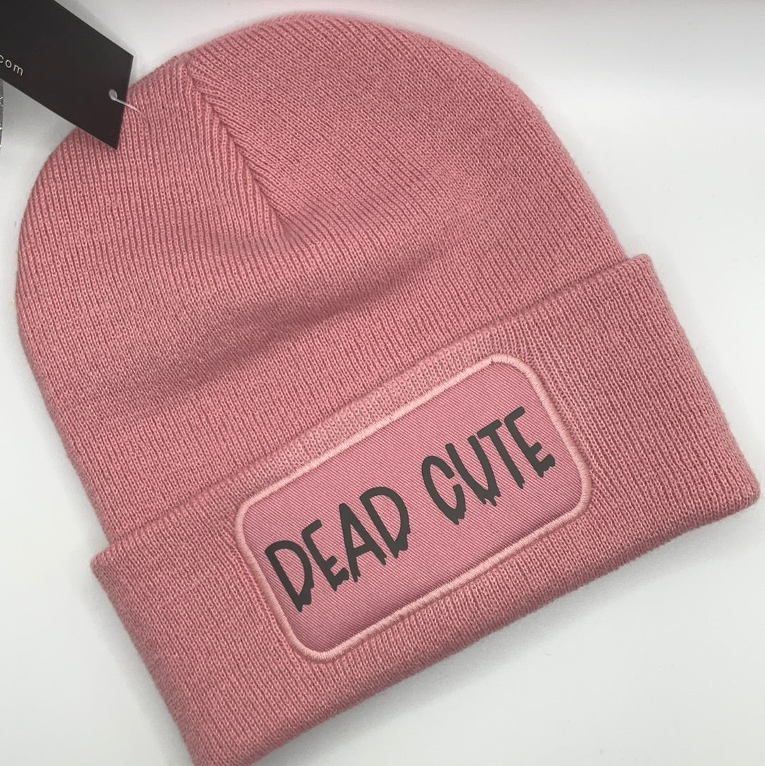Beanie hat dead cute