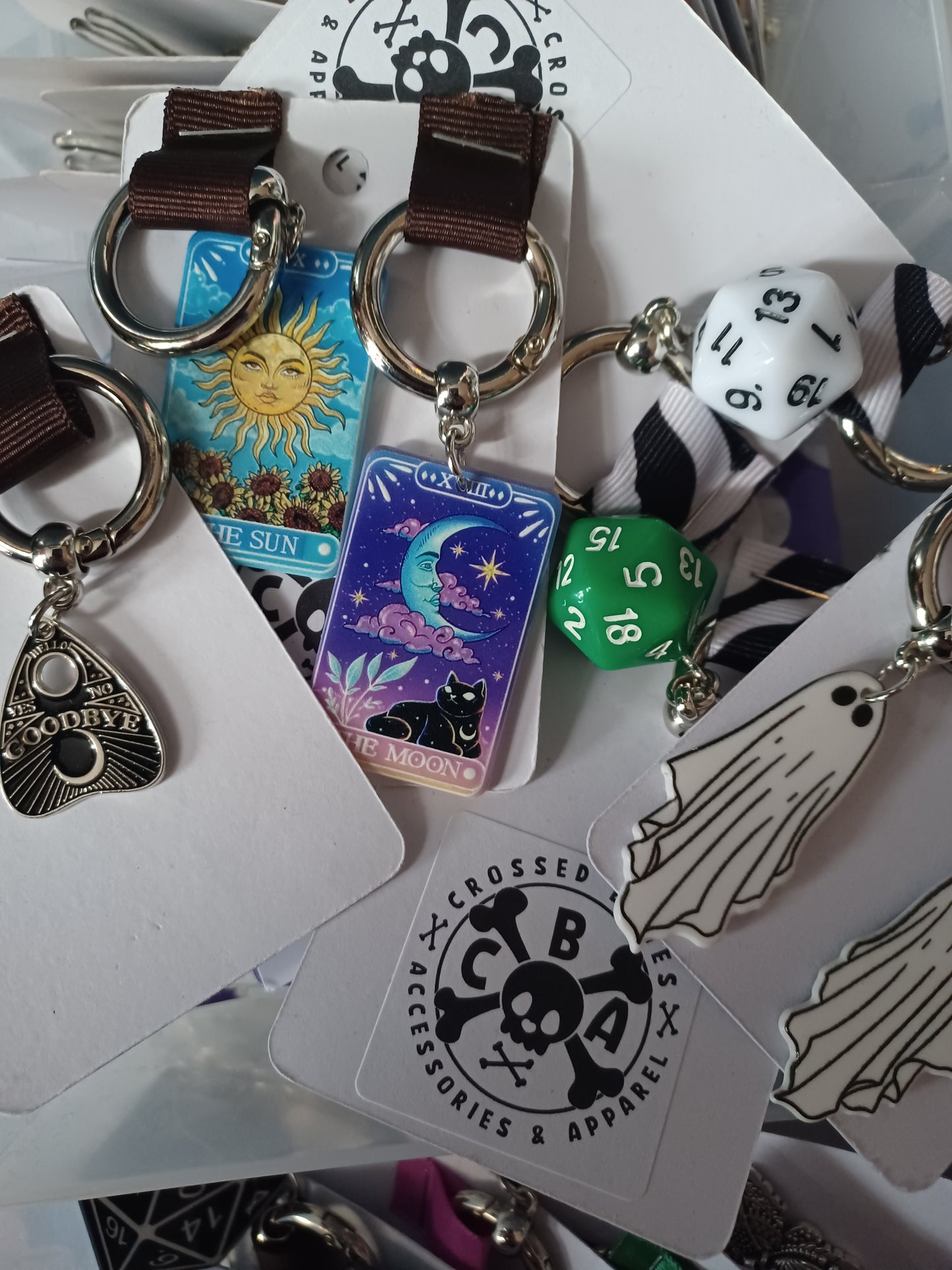 D20 boot charms