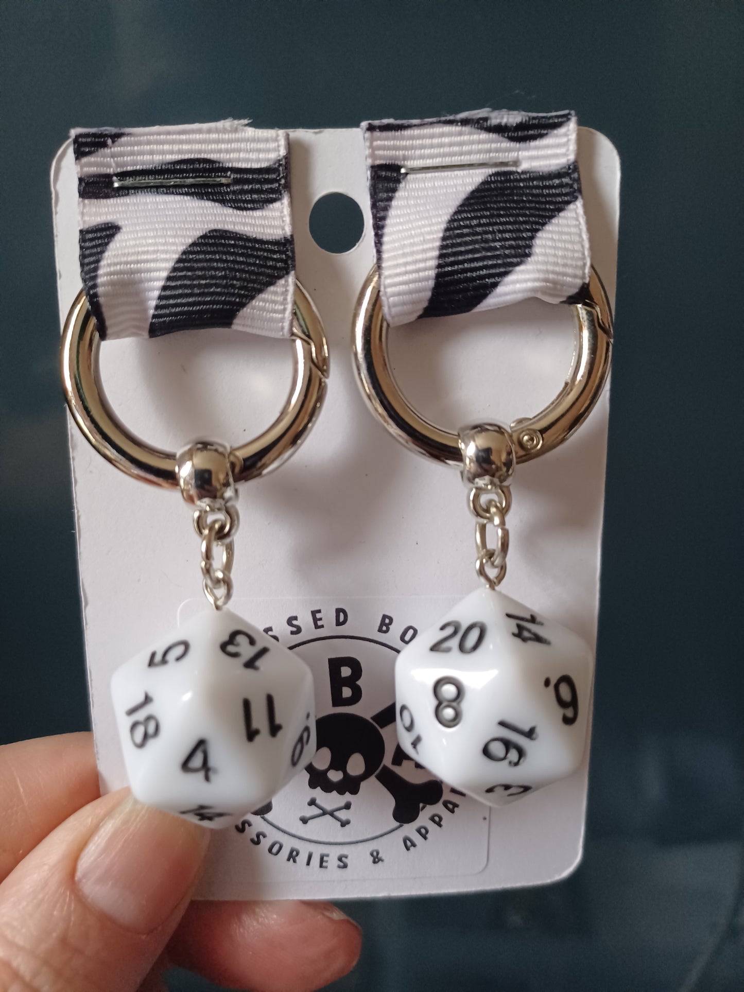 D20 boot charms