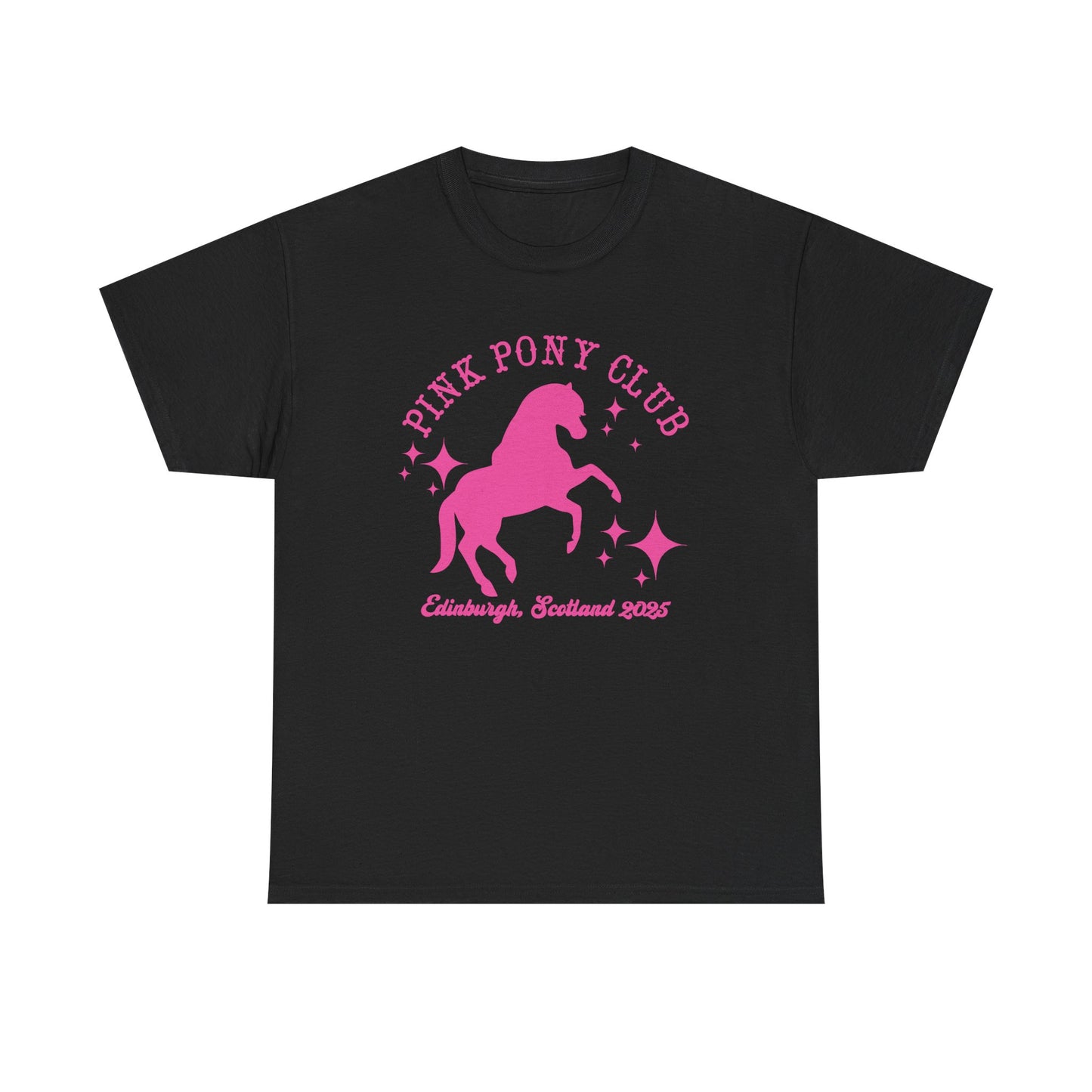 Chappell Roan Pink Pony Club Tee, Edinburgh Summer Sessions Concert T-Shirt, Unisex Music Festival Top, Indie Pop Band Merchandise, Cotton
